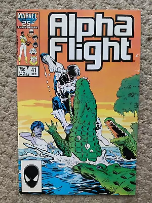 Buy ALPHA FLIGHT #41 (1986) 1st App Purple Girl, Killgrave's Daughter, VG • 4.50£