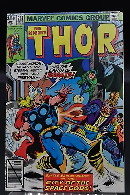 Buy Thor #284 Eternals & Celestials 1979 Marvel Comics Direct Edition • 2.76£