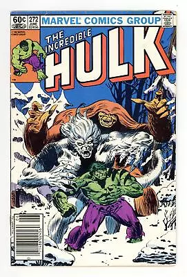 Buy Incredible Hulk #272 FN- 5.5 1982 • 23.19£