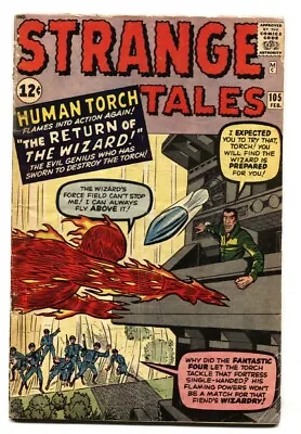 Buy Strange Tales #105 - 1963 - Marvel - G+ - Comic Book • 64.14£