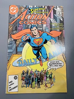 Buy Action Comics #583 Vol 1, DC 1986 Alan Moore 1st Print VFNM • 11.85£