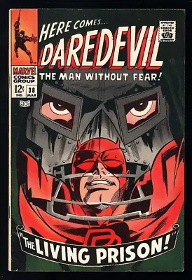 Buy Daredevil #38 Marvel Comics 1968 (FN+) Classic Doctor Doom Cover! L@@K! • 90.88£