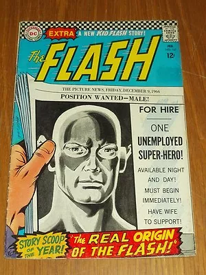 Buy Flash #167 Vg (4.0) Dc Comics February 1967 Origin+< • 12.99£