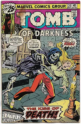 Buy Tomb Of Darness#20 Fn 1976 Marvel Bronze Age Comics • 19.37£