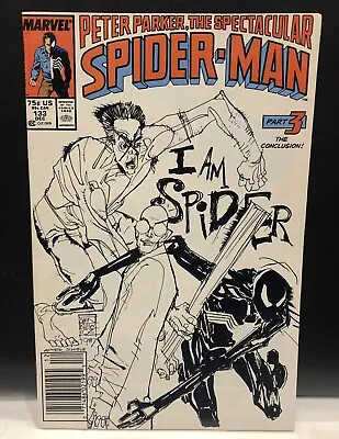 Buy Spectacular Spider-Man #133 Comic , Marvel Comics Newsstand • 4.55£