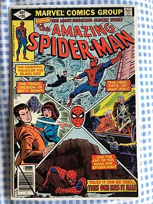 Buy Amazing Spider-man 195 (1979) Origin And 2nd App Of Black Cat [5.5] • 24.99£