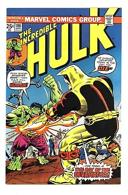 Buy Incredible Hulk #186 9.0 Death Of The Devastator Ow/w Pgs 1975 • 25.33£