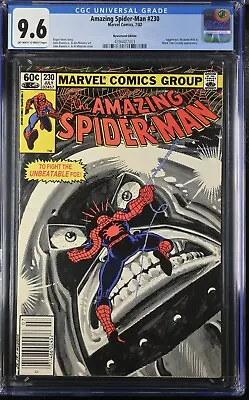 Buy Amazing Spider-Man #230 1982 CGC 9.6 NM+ (Newsstand Edition) • 120.53£