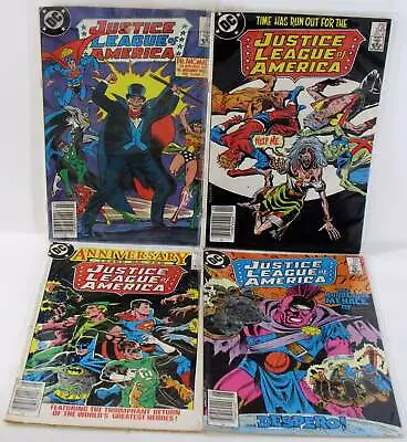 Buy Justice League Of America Lot Of 4 #240,249,250,251 DC (1986) 1st Print Comics • 27.38£
