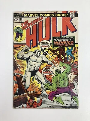 Buy Marvel Comic The Incredible Hulk #162 Apr ( 1973 )  1st Appearance Wendigo • 47.29£