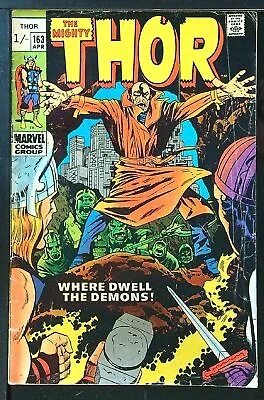 Buy Thor (Vol 1) # 163 Very Good (VG) Price VARIANT RS003 Marvel Comics SILVER AGE • 17.99£