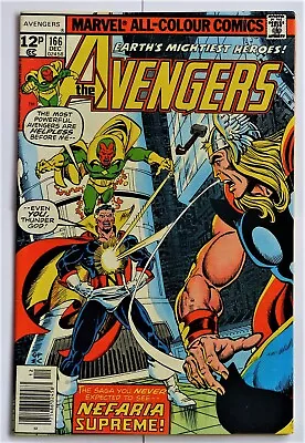 Buy The Avengers Vol 1 #166 John Byrne High Grade • 10£