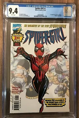 Buy SPIDER-GIRL #1 CGC 9.4 White Pages. First Mister Nobody • 59.27£