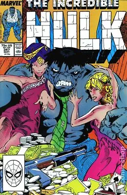 Buy Incredible Hulk #347 VF 1988 Stock Image • 37.20£