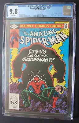 Buy Amazing Spider-Man #229 Vs JUGGERNAUT Battle 1982 3rd MADAME WEB Movie CGC 9.8 • 254.95£