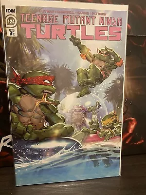 Buy Tmnt Ongoing #124 Kael Ngu Variant Idw Comics Teenage Mutant Ninja Turtles • 20.11£