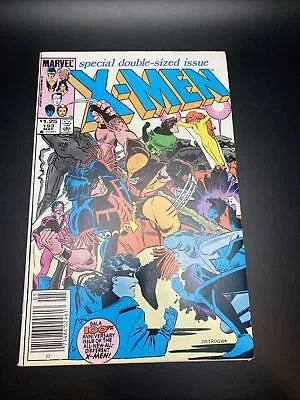 Buy X-Men #193 (Marvel Comics 1985) Newsstand - 1st App Warpath In Costume! VF+ 8.5 • 11.85£
