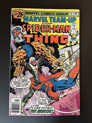 Buy Marvel Team Up #47 Marvel Comic 1976 Spider-Man, The Thing & Basilisk (01/19) • 6.31£
