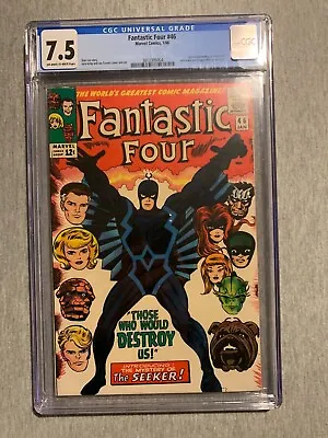 Buy Marvel Comics. Fantastic Four. # 46. 1966. 1st Black Bolt • 550£