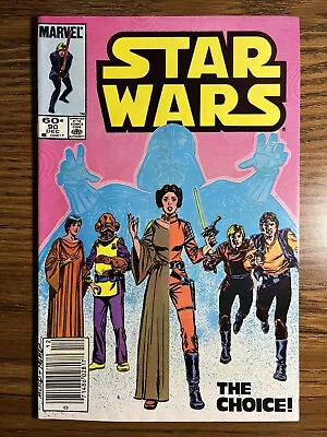 Buy Star Wars 87 Newsstand Leia Organa Cover Mary Jo Duffy Story Marvel 1984 • 7.08£