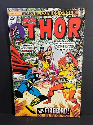 Buy Thor # 246, Thor Vs Firelord (Marvel 1976) • 15.80£