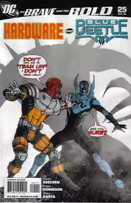 Buy Brave And The Bold, The (3rd Series) #25 VF; DC | Hardware Blue Beetle - We Comb • 2.17£