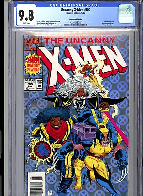 Buy Uncanny X-Men #300 (1993) Marvel CGC 9.8 White Newsstand Edition • 110.59£