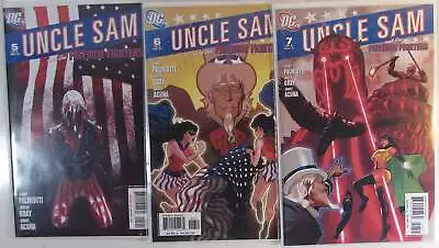 Buy Uncle Sam And The Freedom Fighters Lot Of 3 #5,6,7 DC (2007) Comic Books • 4.53£