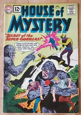Buy House Of Mystery #118 VF Higher Grade! 1962 DC Silver Age Horror! Lots Of Photos • 68.04£