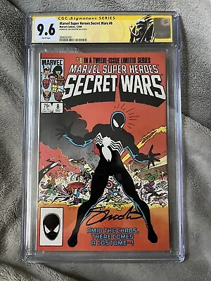 Buy Marvel Super Heroes Secret Wars 8 - CGC SS 9.6 - Signed By Jim Shooter • 331.11£