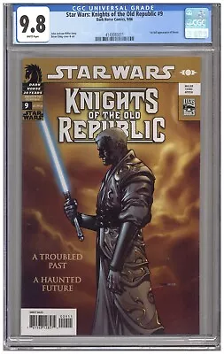 Buy Star Wars: Knights Of The Old Republic  # 9   CGC   9.8   NMMT   White Pgs  1st • 906.76£