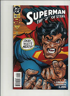 Buy Superman: Man Of Steel  #46 VF+ • 2.35£