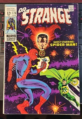 Buy DR. Strange # 179 G/VG Marvel 1969 Key Spider-Man App. Silver-Age 🛻🕷️ • 54.69£
