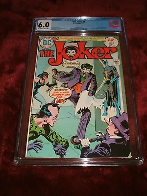 Buy The Joker 1 1975 Cgc 6.0 Ow/white Pages • 149.99£