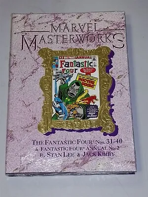 Buy Marvel Masterworks Fantastic Four #31-40 Annual #2 Vol 21 Sealed (hardback) • 69.99£