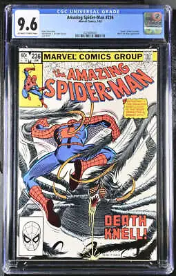 Buy Amazing Spider-man #236 Cgc 9.6 Ow/wh Pages // Death Of Tarantula Marvel 1983 • 55.61£