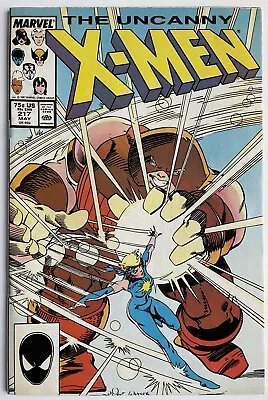 Buy Uncanny X-Men #217 (1987) Juggernaut Appearance • 5.95£