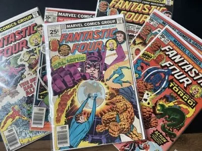 Buy Fantastic Four #173, 174, 176, 177, 182, 183 Lot Of Six Comics Bronze Age Mid • 13.58£