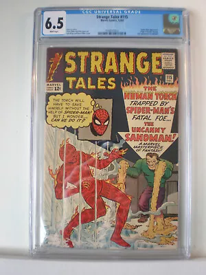 Buy Strange Tales # 115 Cgc 6.5 Dr.strange Origin Ditko • 450£
