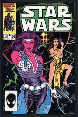 Buy Star Wars #106 8.0 // Cynthia Martin Cover Art Marvel Comics 1986 • 22.14£