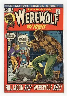 Buy Werewolf By Night #1 VG/FN 5.0 1972 • 153.57£
