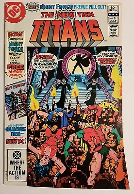 Buy The New Teen Titans #21 (1982, DC) FN/VF 1st App Brother Blood • 3.25£