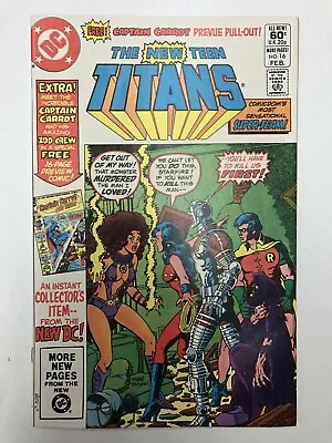 Buy The New Teen Titans #16 NM George Perez Cover 1st Captain Carrot 1982 DC Comics • 9.98£