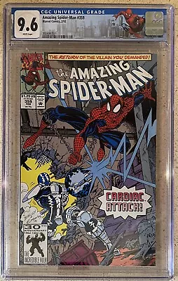 Buy AMAZING SPIDER-MAN #359 (1992) CGC 9.6 NM+ 1ST Cameo Of CARNAGE - White Pages 🔑 • 64.30£