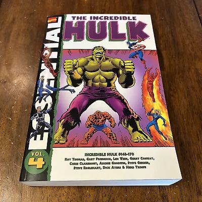 Buy Marvel Essential Incredible Hulk Vol. 4 #143-170 TPB - 2006 VG+ • 16.05£