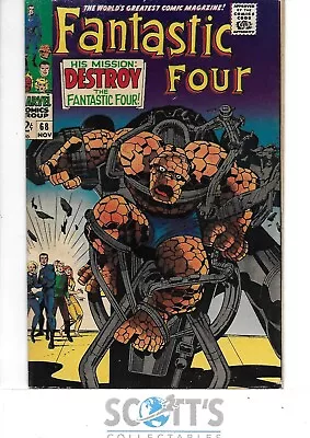 Buy Fantastic Four  #68  Vg • 20£