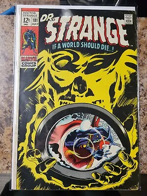 Buy Dr. Strange #181 (1969) Gene Colan Art Silver Age Marvel Comics Fine • 15.89£