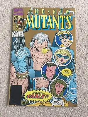 Buy The New Mutants Vol 1 # 87 March 1990 - First Appearance Of Cable • 20£