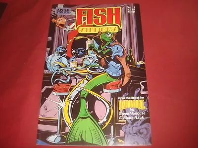 Buy FISH SHTICKS #1 Fish Police Apple Comics  1991  NM • 2.95£