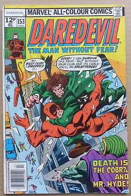 Buy Daredevil #153, With  The Cobra  And  Mr Hyde , Fn/vf. • 7.95£